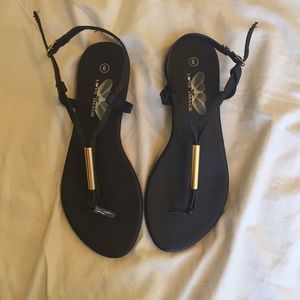 Black sandals